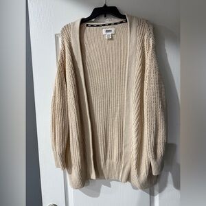 Victoria's Secret PINK‎ Chunky Oversized Cardigan, Cream Colored Size XS